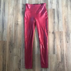 SPANX | Faux Leather Leggings | Size Medium